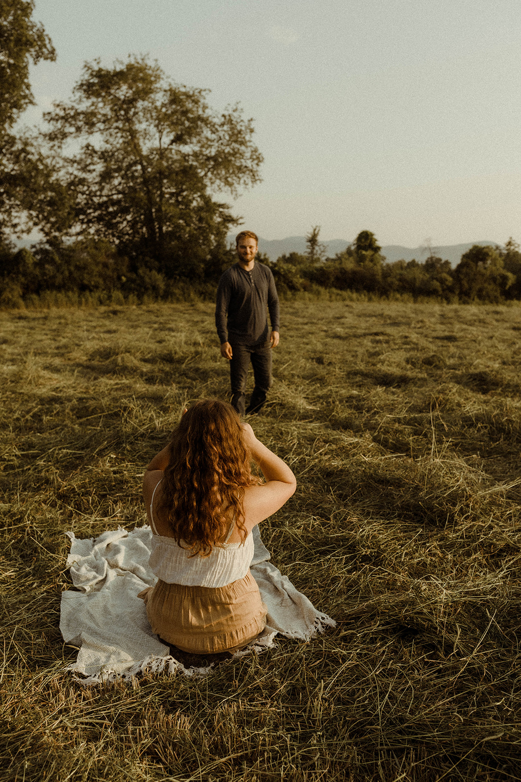 Adventure Couples Session with dreamy backdrops in Upstate New York.