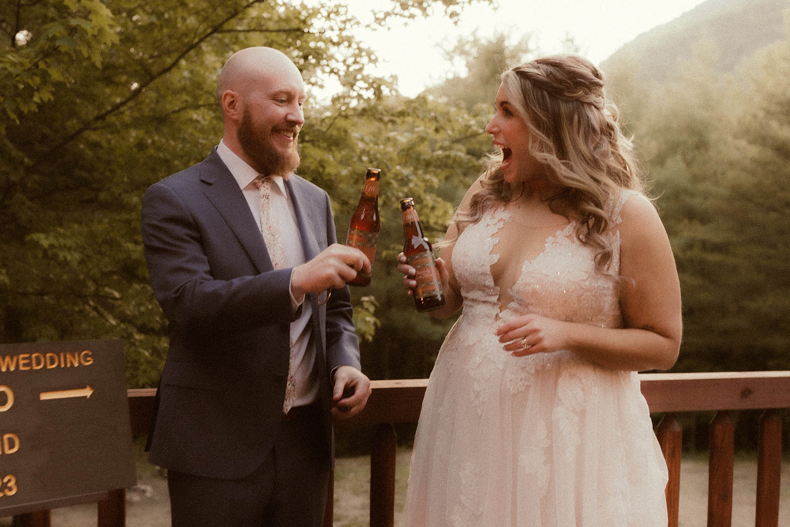 A Dreamy Wedding Day In the Adirondack mountains