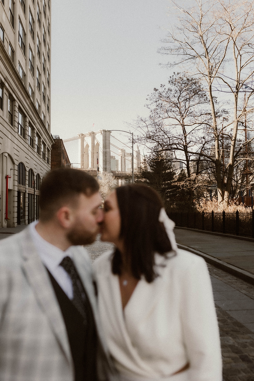 New York City elopement in the neighborhood of DUMBO