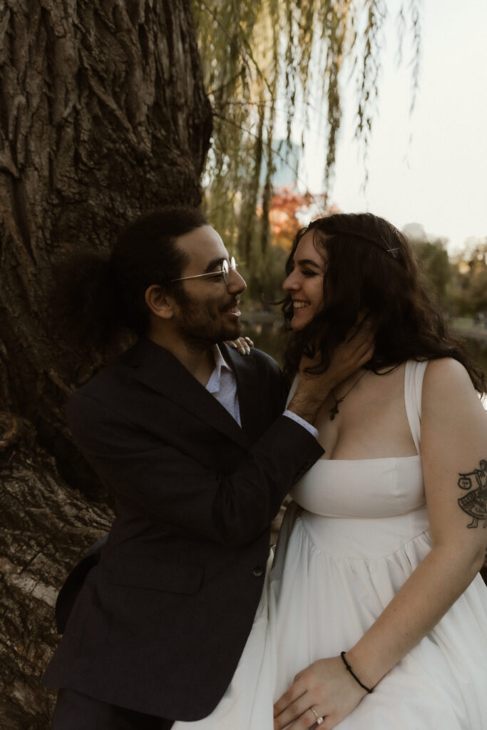 documentary Boston engagement photos