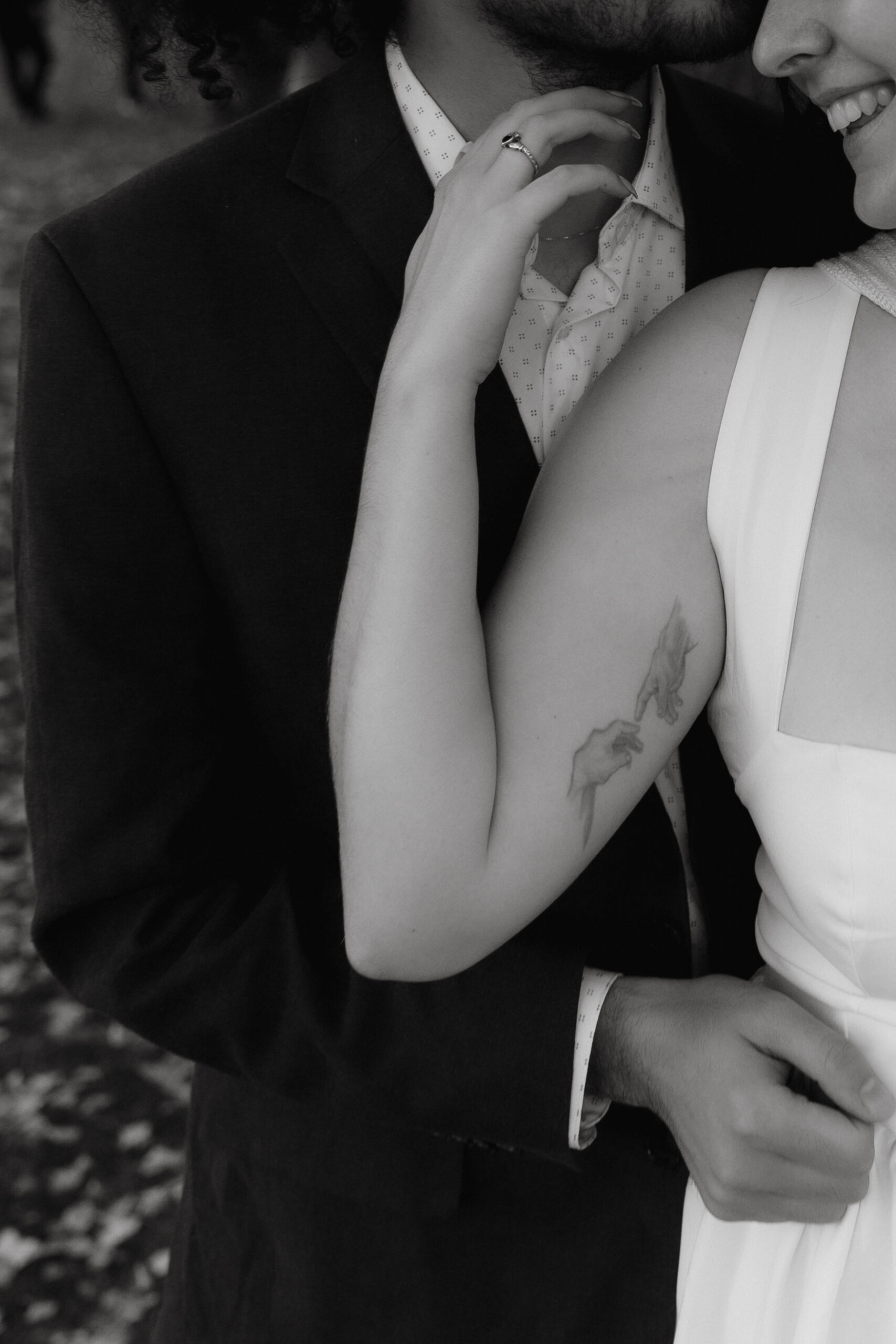 Boston engagement session capturing genuine connection and laughter